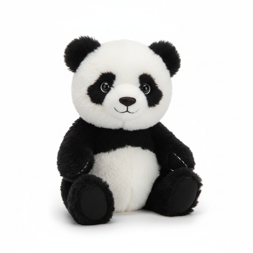 Panda Mimosa peluche artesanal
