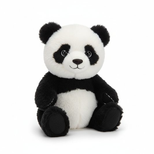 Panda Mimosa peluche artesanal